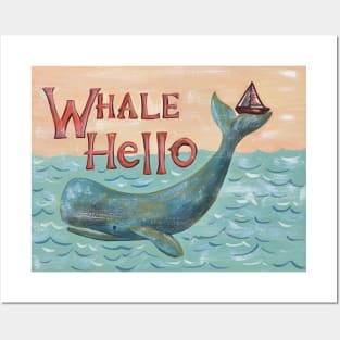 Whale Hello Posters and Art